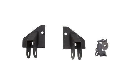 Rampage 1987-1995 Jeep Wrangler(YJ) Mirror Relocation Brackets - Black - Exterior Styling