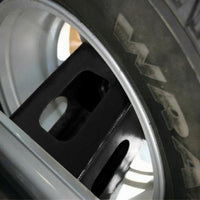 Rampage 1987-1995 Jeep Wrangler(YJ) Rear Tailgate Tire Extender - Black - Bumpers Grilles & Guards