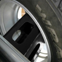 Rampage 1987-1995 Jeep Wrangler(YJ) Rear Tailgate Tire Extender - Black - Bumpers Grilles & Guards