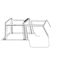 Rampage 1987-1995 Jeep Wrangler(YJ) Soft Top Hardware - Black - Roofs & Roof Accessories