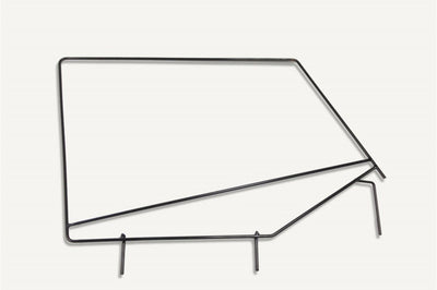 Rampage 1987-1995 Jeep Wrangler(YJ) Window Frame Only - Black - Roofs & Roof Accessories