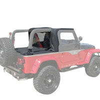 Rampage 1997-2002 Jeep Wrangler(TJ) Cab Soft Top And Tonneau Cover - Black Denim - Roofs & Roof Accessories