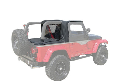 Rampage 1997-2002 Jeep Wrangler(TJ) Cab Soft Top And Tonneau Cover - Black Denim - Roofs & Roof Accessories