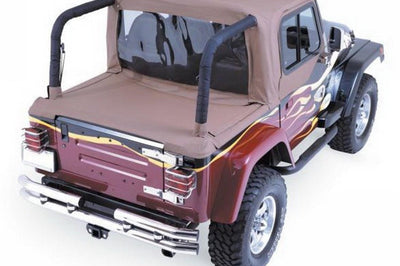 Rampage 1997-2002 Jeep Wrangler(TJ) Cab Soft Top And Tonneau Cover - Spice Denim - Roofs & Roof Accessories
