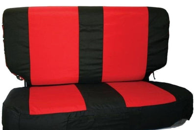 Rampage 1997-2002 Jeep Wrangler(TJ) Comfort Combo Seat Covers - Black/Grey - Body Armor & Protection
