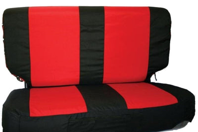 Rampage 1997-2002 Jeep Wrangler(TJ) Comfort Combo Seat Covers - Black/Grey - Body Armor & Protection