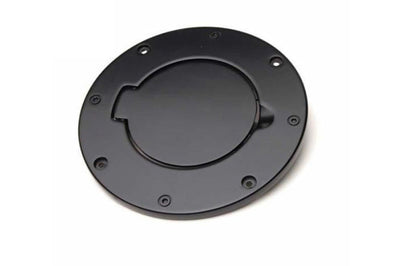 Rampage 1997-2006 Jeep Wrangler(TJ) Billet Style Gas Cover - Black - Fuel Delivery