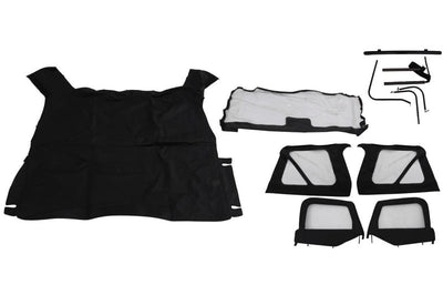 Rampage 1997-2006 Jeep Wrangler(TJ) Complete Top - Black Diamond - Roofs & Roof Accessories