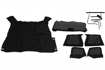 Rampage 1997-2006 Jeep Wrangler(TJ) Complete Top - Black Diamond - Roofs & Roof Accessories