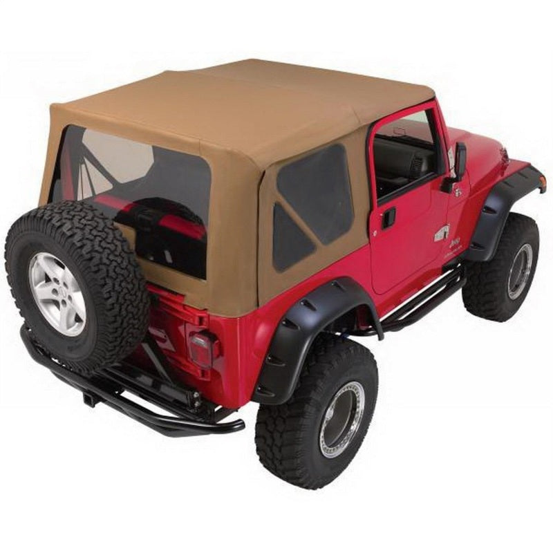 Rampage 1997-2006 Jeep Wrangler(TJ) Complete Top - Spice Denim - Roofs & Roof Accessories