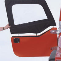 Rampage 1997-2006 Jeep Wrangler(TJ) Door Skins - Black Diamond - Interior Accessories