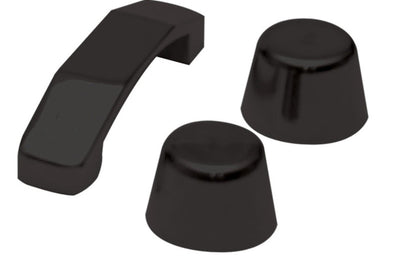 Rampage 1997-2006 Jeep Wrangler(TJ) Hood Footman Loop - Black - Exterior Styling