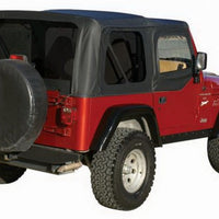 Rampage 1997-2006 Jeep Wrangler(TJ) OEM Replacement Top - Black Denim - Roofs & Roof Accessories