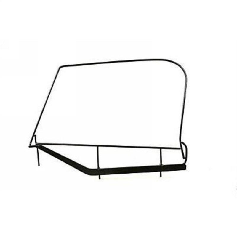 Rampage 1997-2006 Jeep Wrangler(TJ) Window Frame Only - Black - Roofs & Roof Accessories