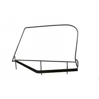 Rampage 1997-2006 Jeep Wrangler(TJ) Window Frame Only - Black - Roofs & Roof Accessories
