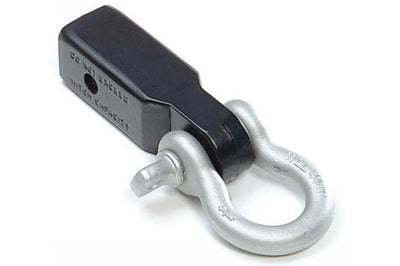 Rampage 1999-2019 Universal D-Ring Receiver Hitch - Black - Winches & Hitches