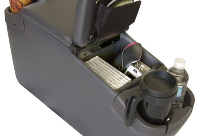 Rampage 1999-2019 Universal Mini Van Console - Charcoal - Interior Accessories