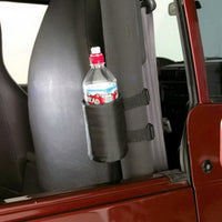 Rampage 1999-2019 Universal Roll Bar Drink Cup Holders - Black - Interior Accessories