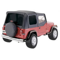 Rampage 1999-2019 Universal Tire Cover 30 Inch-32 Inch - Black Denim - Exterior Styling
