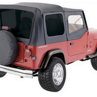 Rampage 1999-2019 Universal Tire Cover 30 Inch-32 Inch - Black Denim - Exterior Styling