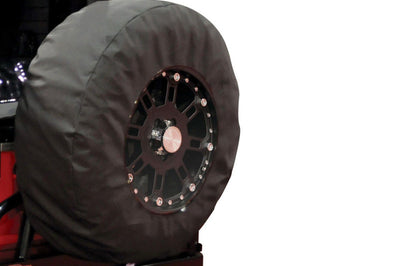 Rampage 1999-2019 Universal Tire Cover With 17 Inch Window - Black Diamond - Exterior Styling