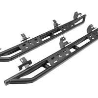 Rampage 20-22 Jeep Gladiator SRS Sidebar Rock Crawler Steps - Black - Nerf Bars & Running Boards