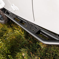 Rampage 20-22 Jeep Gladiator SRS Sidebar Rock Crawler Steps - Black - Nerf Bars & Running Boards