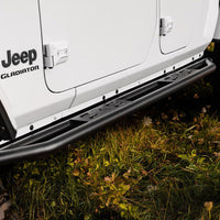 Rampage 20-22 Jeep Gladiator SRS Sidebar Rock Crawler Steps - Black - Nerf Bars & Running Boards