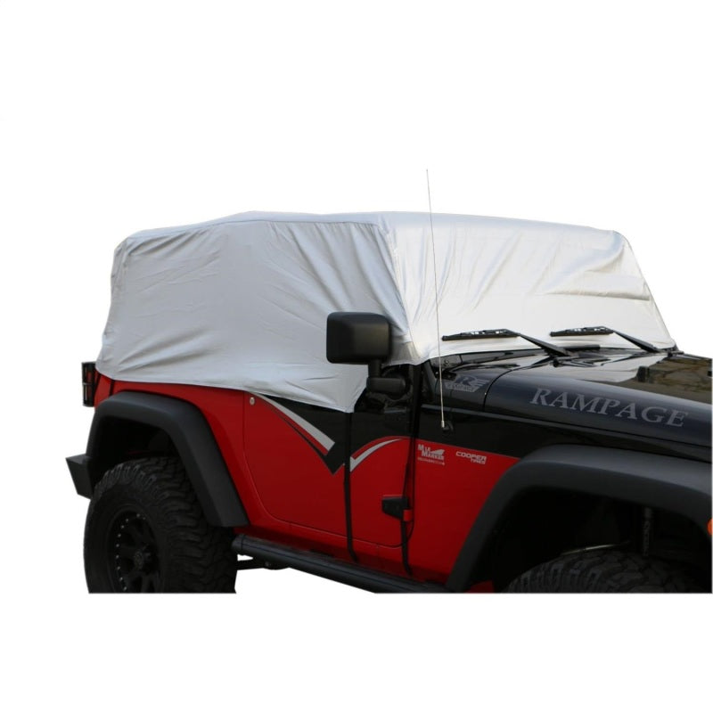 Rampage 2007-2018 Jeep Wrangler(JK) Cab Cover Multiguard - Silver - Exterior Styling