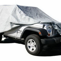 Rampage 2007-2018 Jeep Wrangler(JK) Car Cover - Grey - Exterior Styling