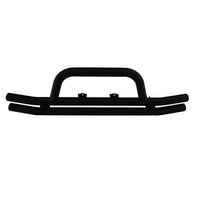 Rampage 2007-2018 Jeep Wrangler(JK) Double Tube Bumper Front - Black - Bumpers Grilles & Guards