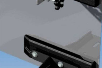 Rampage 2007-2018 Jeep Wrangler(JK) High Lift Jack Mount - Black - Exterior Styling