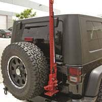 Rampage 2007-2018 Jeep Wrangler(JK) High Lift Jack Mount - Black - Exterior Styling
