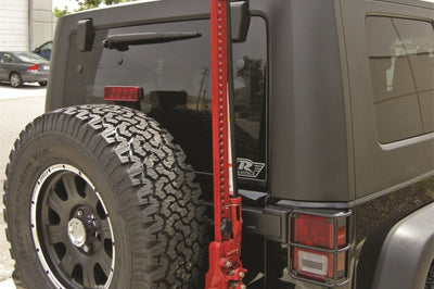 Rampage 2007-2018 Jeep Wrangler(JK) High Lift Jack Mount - Black - Exterior Styling