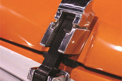 Rampage 2007-2018 Jeep Wrangler(JK) Hood Catch - Stainless - Exterior Styling