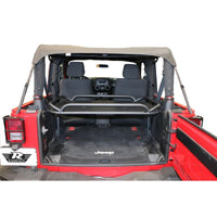 Rampage 2007-2018 Jeep Wrangler(JK) Rear Sport Rack - Black - Roofs & Roof Accessories