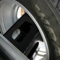 Rampage 2007-2018 Jeep Wrangler(JK) Rear Tire Mount Kit - Black - Bumpers Grilles & Guards