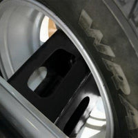 Rampage 2007-2018 Jeep Wrangler(JK) Rear Tire Mount Kit - Black - Bumpers Grilles & Guards