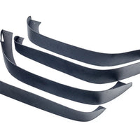 Rampage 2007-2018 Jeep Wrangler(JK) Steel Fender Flares - Slim - Black - & Trim