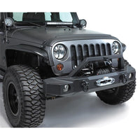 Rampage 2007-2018 Jeep Wrangler(JK) Trailguard Front Bumper - Black - Bumpers Grilles & Guards