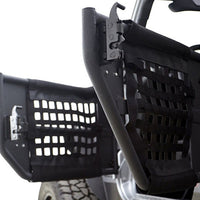 Rampage 2007-2018 Jeep Wrangler(JK) Unlimited 4-Door Tube Doors With Netting - Black - Exterior Styling