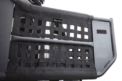 Rampage 2007-2018 Jeep Wrangler(JK) Unlimited 4-Door Tube Doors With Netting - Black - Exterior Styling