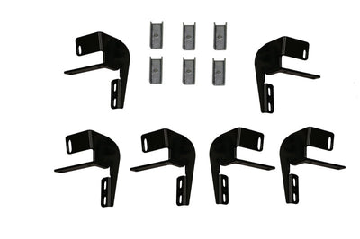 Rampage 2007-2018 Jeep Wrangler(JK) Unlimited Bracket Kit Xtremeline/Patriot - Black - Fabrication