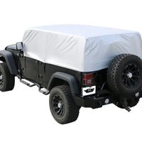 Rampage 2007-2018 Jeep Wrangler(JK) Unlimited Cab Cover Multiguard - Silver - Exterior Styling