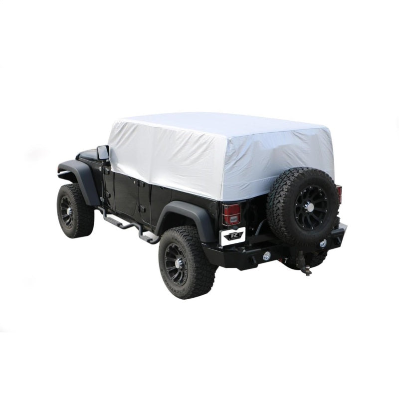 Rampage 2007-2018 Jeep Wrangler(JK) Unlimited Cab Cover Multiguard - Silver - Exterior Styling