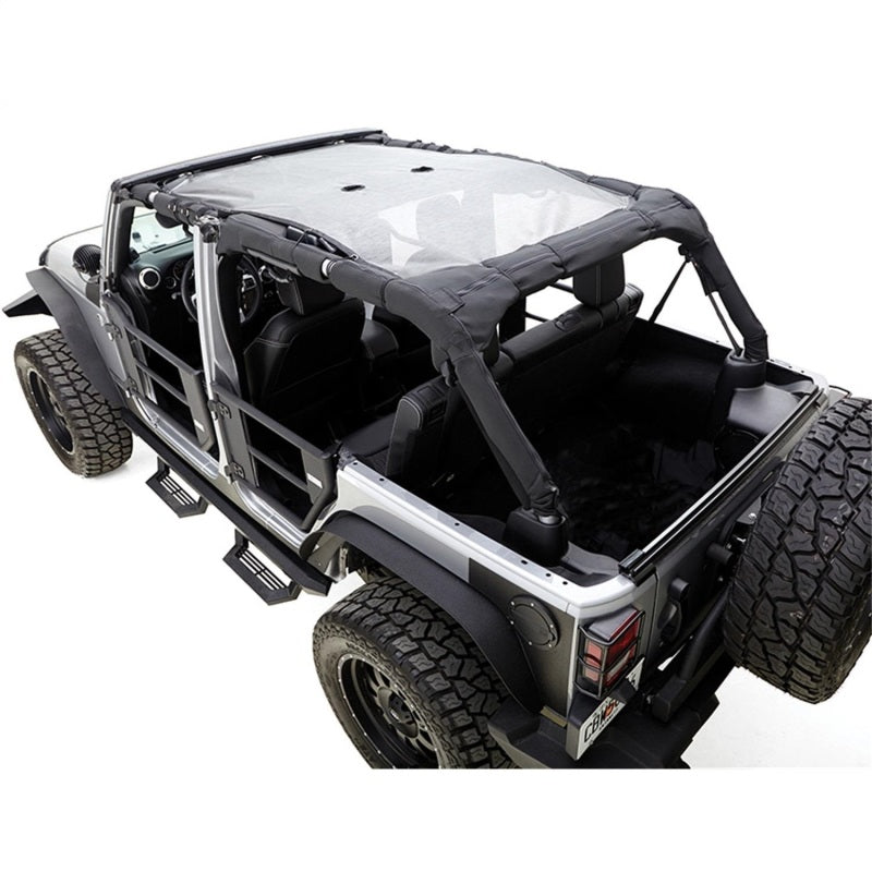 Rampage 2007-2018 Jeep Wrangler(JK) Unlimited California Extended Brief - Black - Roofs & Roof Accessories