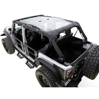 Rampage 2007-2018 Jeep Wrangler(JK) Unlimited California Extended Brief - Black - Roofs & Roof Accessories