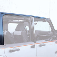 Rampage 2007-2018 Jeep Wrangler(JK) Unlimited Door Surround Kit - Black - Roofs & Roof Accessories
