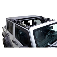 Rampage 2007-2018 Jeep Wrangler(JK) Unlimited Trailview Fastback - Black Diamond - Roofs & Roof Accessories
