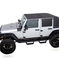 Rampage 2007-2018 Jeep Wrangler(JK) Unlimited Trailview Fastback - Black Diamond - Roofs & Roof Accessories